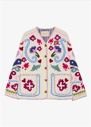 Maggie jakke Flower Festival Sissel Edelbo 